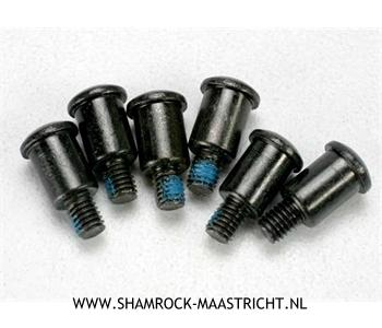 Traxxas Shoulder screws, 3x10mm (6) (with threadlock) - TRX3966
