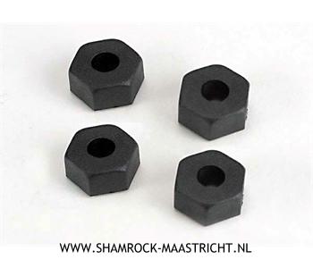 Traxxas Adapters, wheel (for use with aftermarket wheels in order to adjust wheel offset) 12mm hex - TRX4375