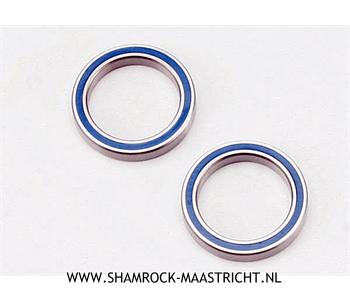 Traxxas Ball bearings, blue rubber sealed (20x27x4mm) (2) - TRX5182