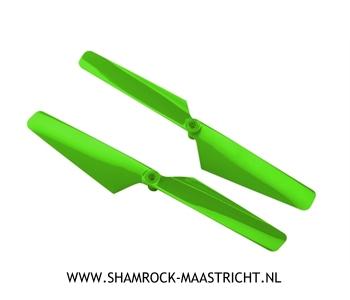 Traxxas Rotor Blade Set, Green (2) - TRX6631
