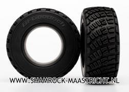 Traxxas Tires, BFGoodrich Rally, gravel pattern (2)/ foam inserts (2) - TRX7471