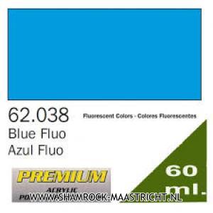 Vallejo Premium Airbrush Color Blue Fluo