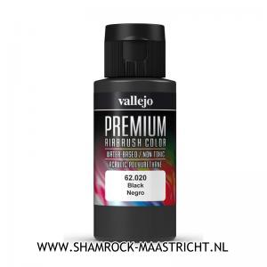 Vallejo Premium Airbrush Color Black