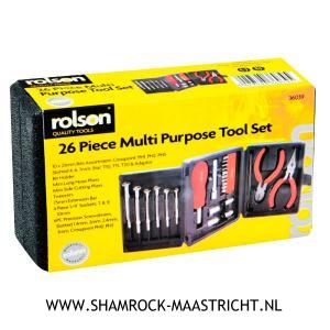 Rolson Multi Purpose Tool Set 26-Delig
