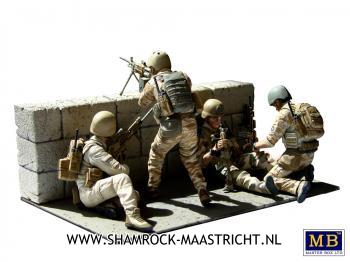 Master Box Ltd Under Fire. Modern US Infantry 1/35