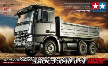 Tamiya Mercedes Benz Arocs 3348 6x4 Tipper Truck 1/14