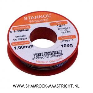 Shamrock Soldeertin 1.0mm 100gram