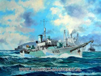 Revell Flower Class Corvette HMS Buttercup 1/144