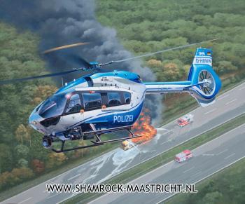 Revell Surveillance Helicopter Airbus H145 Police 1/32