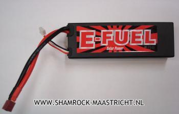 E-Fuel 7.4V 6500mAh Lipo Hardcase Accu E-Fuel 70C - Deans/XH