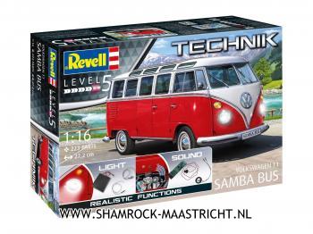 Revell SALE/SOLDEN Volkswagen T1Samba Bus 1/16 Technik