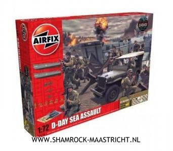 Airfix 75TH Anniversary D-Day Sea Assault Set 1/76