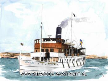 Turk Model Turk Model Nordic Class Boats-S/S Bohuslan Zweeds passagiersschip 1/48