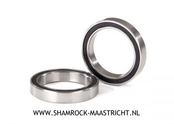 Traxxas  Ball bearings, black rubber sealed (17x23x4mm) (2)