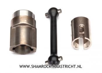 Traxxas Driveshaft, center, front (steel)/ 4x13 screw pin