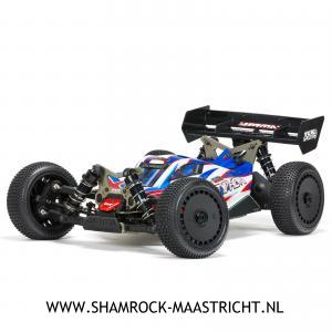 Arrma TLR Tuned TYPHON 6S 4WD BLX RTR, Red/Blue Buggy 1/8