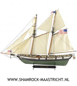 Artesania Latina American Schooner Harvey. Wooden Model Ship Kit 1/60