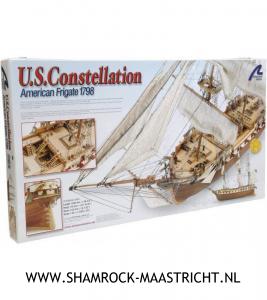 Artesania Latina Frigate USS Constellation Wooden Model Ship Kit 1/85