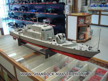 Dumas Boats Occasie USS Crocket Kanonenboot - Asheville-Klasse