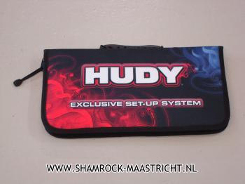 Hudy Occasie SET-UP STATION & SET-UP TOOLS + CARRYING BAG FOR 1/10 TOURING CARS