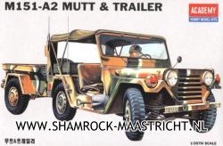 Academy M151-A2 Mutt & Trailer